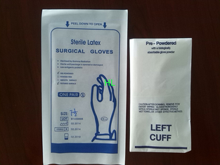 China Los guantes quirúrgicos, el polvo y el polvo del látex disponible liberan 6,0 6,5 7,0 7,5 8,0 8,5 9,0 proveedor