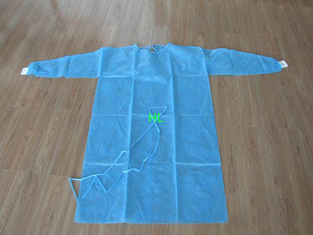 China SMS no tejido/vestidos médicos disponibles de los PP + del PE/capa paciente S M L XL del aislamiento quirúrgico proveedor