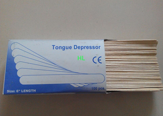China Productos médicos disponibles de madera del depresor de lengua del CE/ISO estéril proveedor