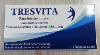 China Trivitamina B para inyección 3 ml Vitaminas Medicamentos BP / USP 10 Ampulas / caja proveedor