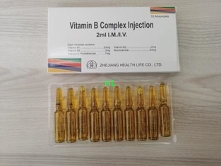 China Medicinas complejas del suplemento dietético de la inyección 2mL 10ML de la vitamina B proveedor