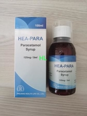 China Paracetamol jarabe 120 mg / 5 ml ; 100 ml proveedor