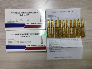 China Medicinas complejas del suplemento dietético de la inyección 2mL 10ML de la vitamina B proveedor
