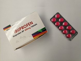 China Anti-pirético de las tabletas revestidas 200MG 400MG del ibuprofen - medicinas analgésicas proveedor