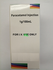 China Medicinas BP/USP de la Anti-pirético-analgesia 1G/100ML de la inyección del paracetamol proveedor