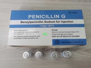 China Sodio bencílico de la penicilina para la inyección drogas antibióticos mega mega/5 de 1 proveedor